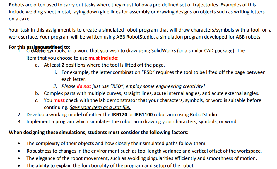 Student uses writing robot for assignment 