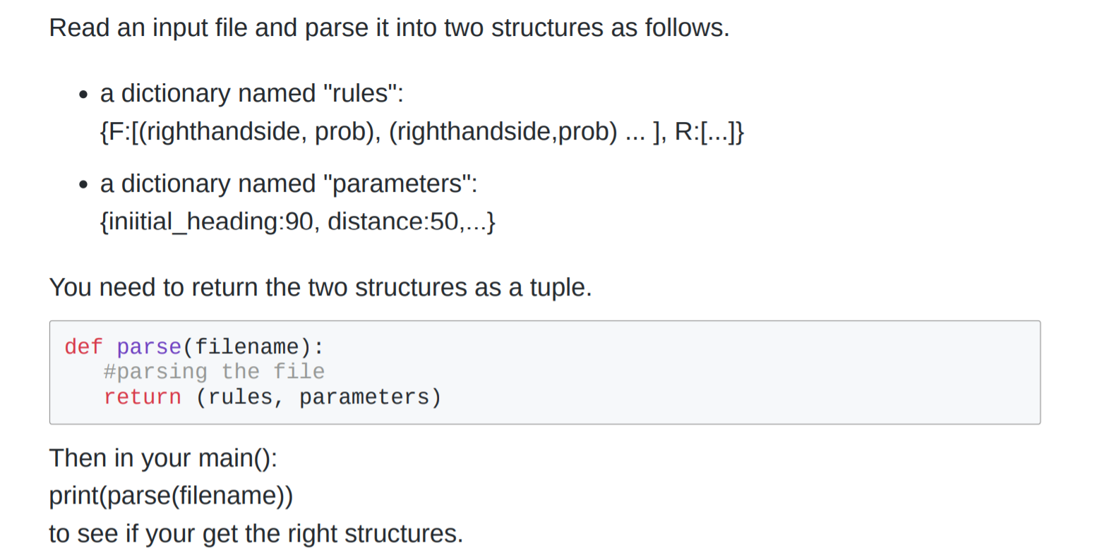 In Python Here is what is in the input file # | Chegg.com