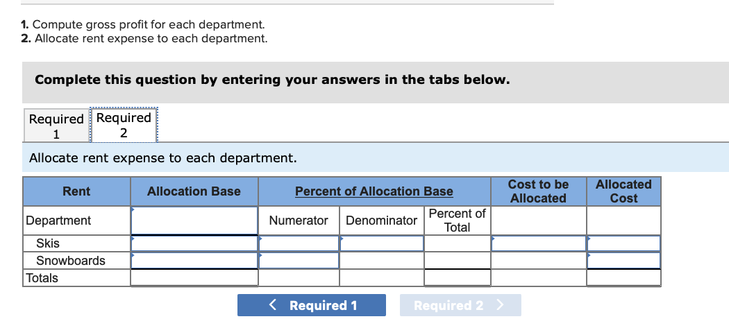 Burton Company requests assistance allocating costs Chegg