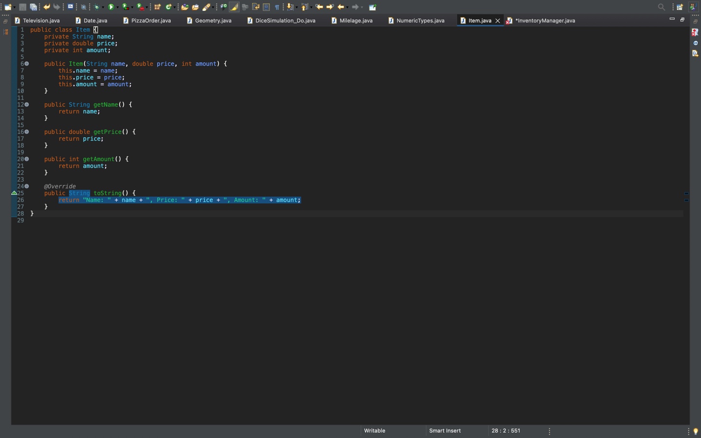 Solved Please Fix this: Your program is a simple application | Chegg.com