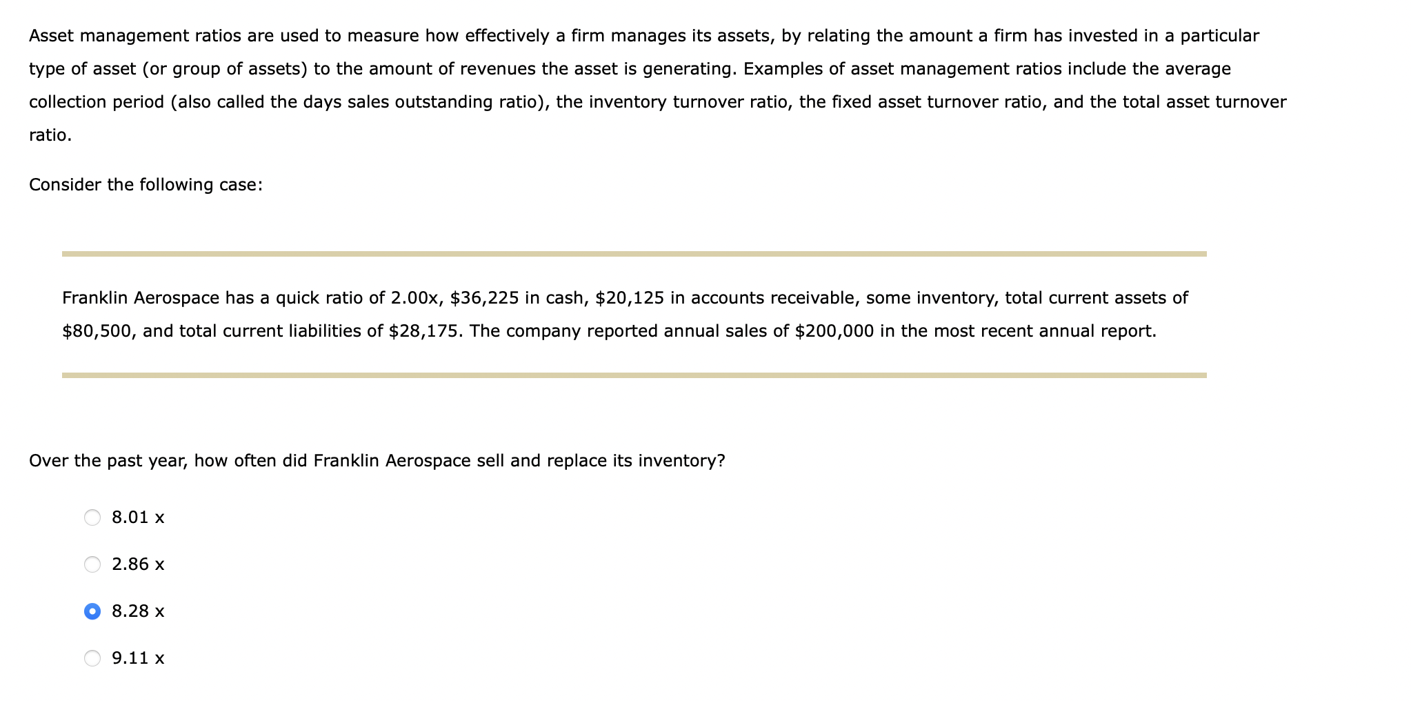 What Do Asset Management Ratios Measure