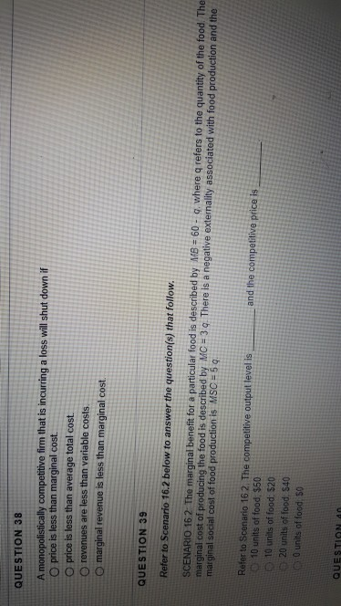 Solved QUESTION 36 Refer to the information provided in | Chegg.com