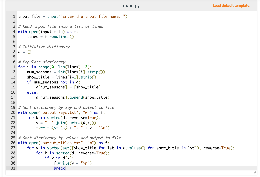 Solved Write a program that first reads in the name of an | Chegg.com