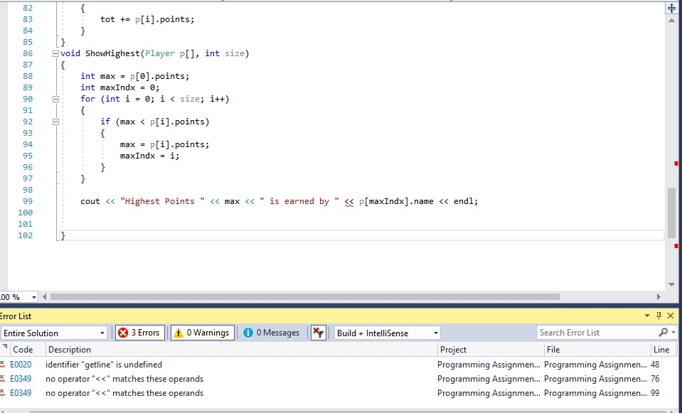 Solved The program language is C++ and the program is Visual | Chegg.com
