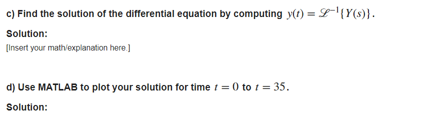 Solved Problem 3: Consider The Differential Equation | Chegg.com