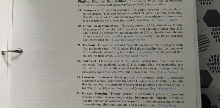 Solved Probabilities If Convenient Use Technology Or Table Chegg