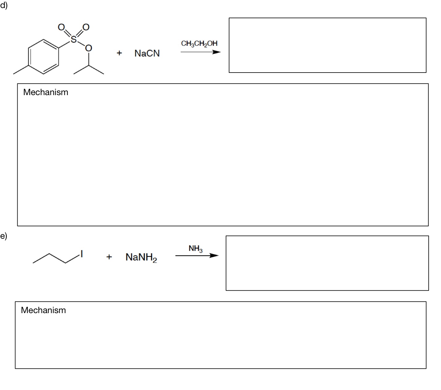 Solved Predict the carboncontaining product of each of the
