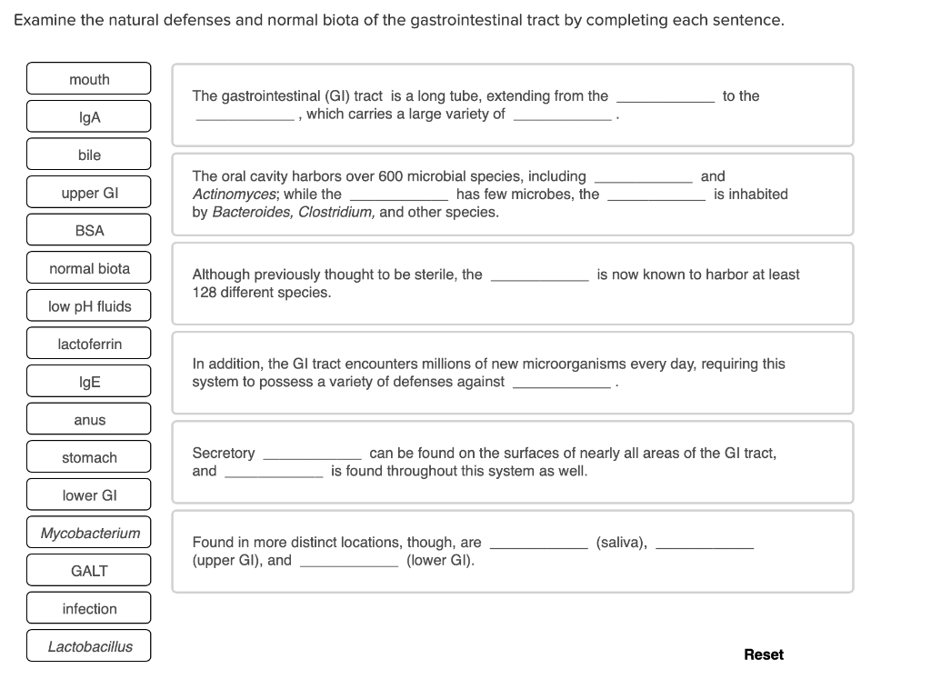 Solved Examine the natural defenses and normal biota of the
