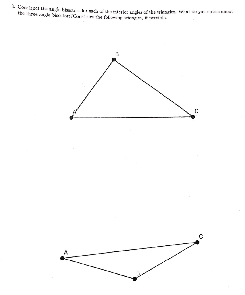 intersection of three angle bisectors