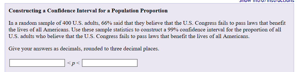 Solved Constructing a Confidence Interval for a Population | Chegg.com