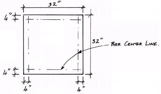 Solved 4. COLUMN DESIGN [10] Given the 32” square column | Chegg.com