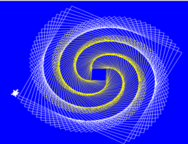 Solved Turtle Graphics is a Python feature like a drawing | Chegg.com