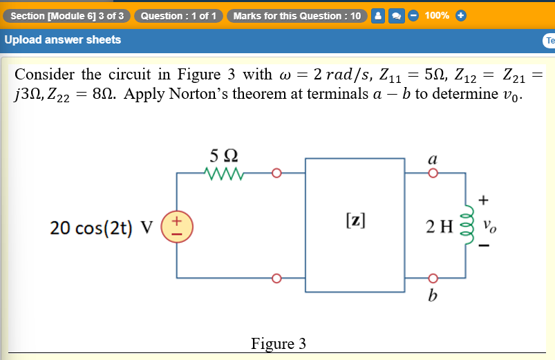 Solved Question : 1 of 1 Marks for this Question: 10 100% | Chegg.com