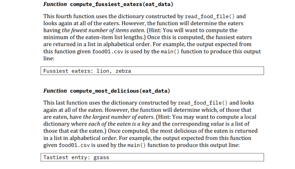Problem description Your task in this assignment is | Chegg.com