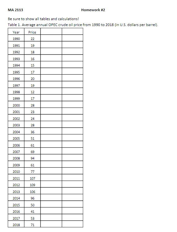 Solved 1. What is the mean and standard deviation for | Chegg.com