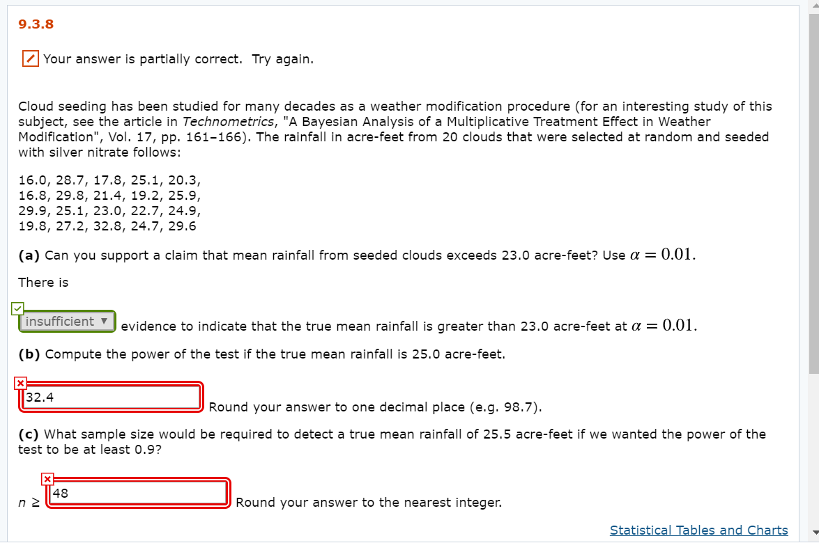 Solved 9 3 8 Your Answer Is Partially Correct Try Again Chegg Com