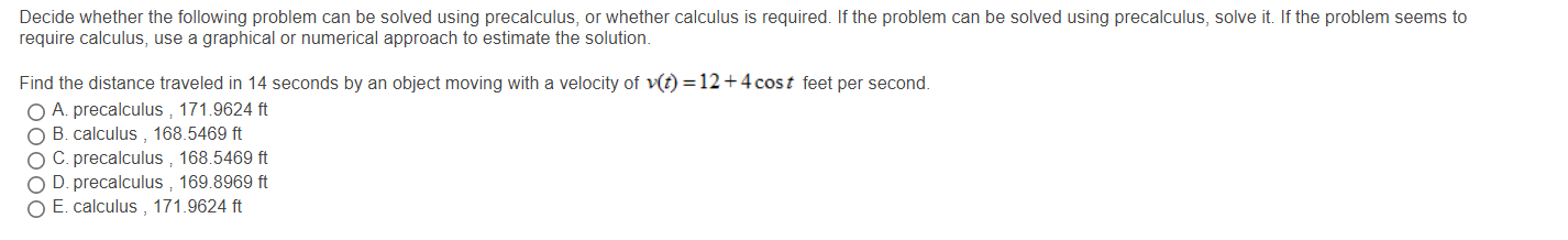 Solved Decide whether the following problem can be solved | Chegg.com