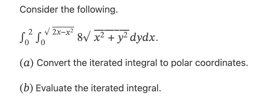 Solved Solve part a and b | Chegg.com