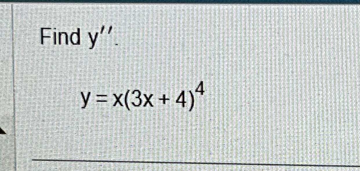 solved-find-y-y-x-3x-4-4-chegg