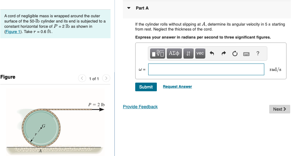 Solved A cord of negligible mass is wrapped around the outer | Chegg.com