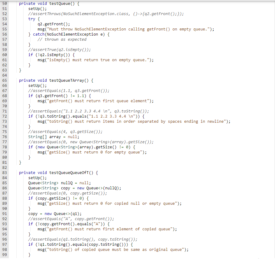 Solved 5.1 Lab 5: QueuesStep 1: Inspect the filesIn this lab | Chegg.com