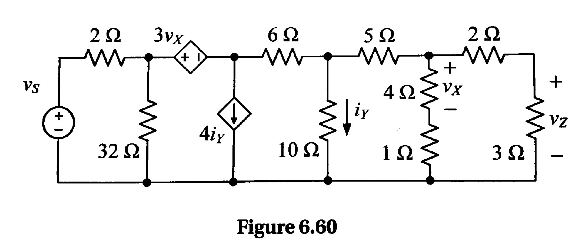 Solved Part (1) For the circuit in 6.60, start by selecting | Chegg.com