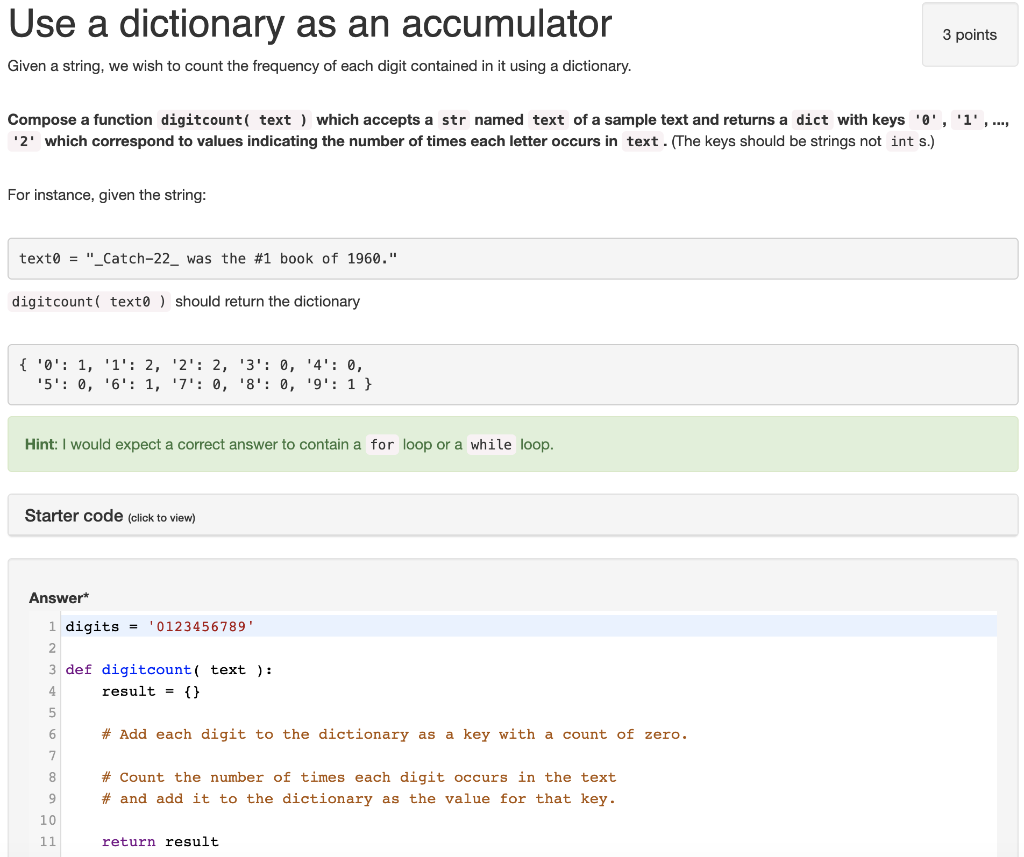 solved-use-a-dictionary-as-an-accumulator-3-points-given-a-chegg