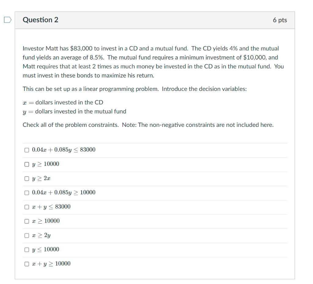 solved-question-2-6-pts-investor-matt-has-83-000-to-invest-chegg