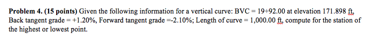 Solved Problem 4. (15 points) Given the following | Chegg.com