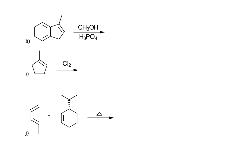 Solved II- ﻿Write the product or products that are formed in | Chegg.com