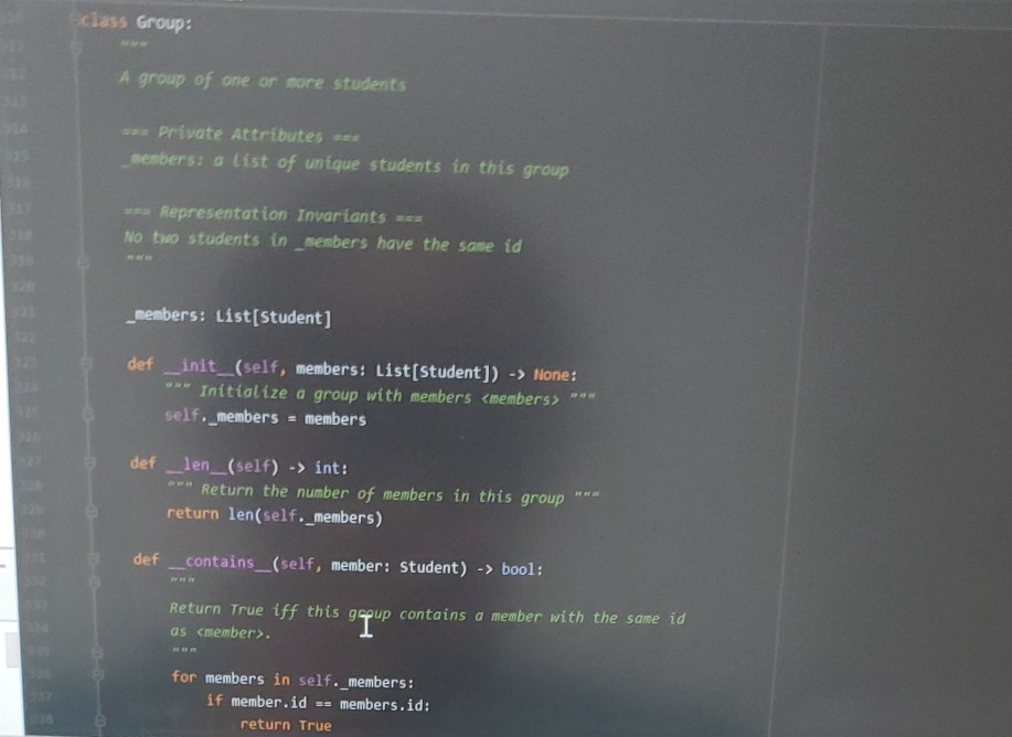 Solved Grouping _str_0 class Grouping A collection of groups | Chegg.com