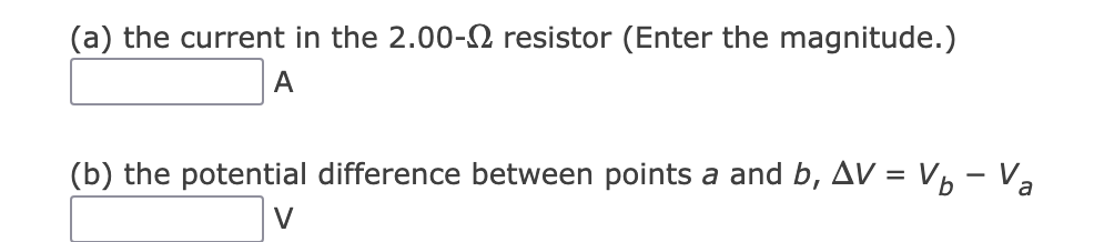 Solved For the circuit shown in the figure, calculate the | Chegg.com