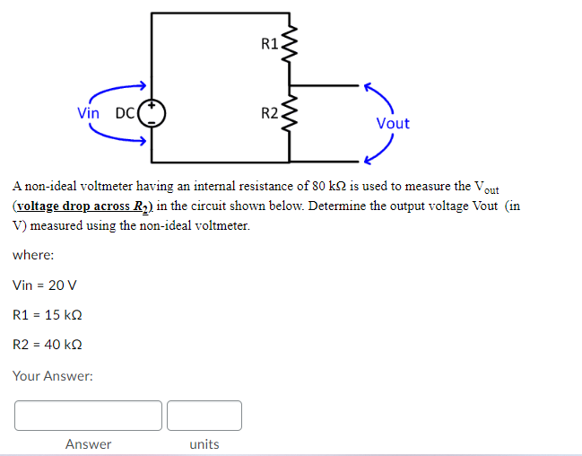 Solved A nonideal ammeter having an internal resistance of