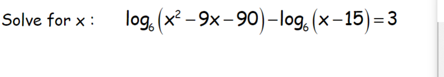 2 в степени log4(9x 9)=6