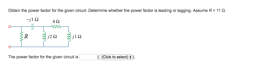 solved-obtain-the-power-factor-for-the-given-circuit-chegg