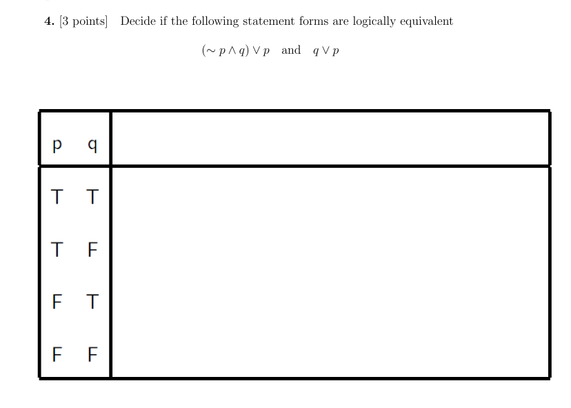 Solved 3 3 3 Points Compute The Truth Table For The St Chegg Com Solved 3 3 3 Points Compute The Truth Table For The St Chegg Com