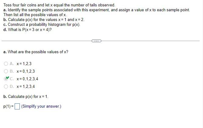 experiment sample points