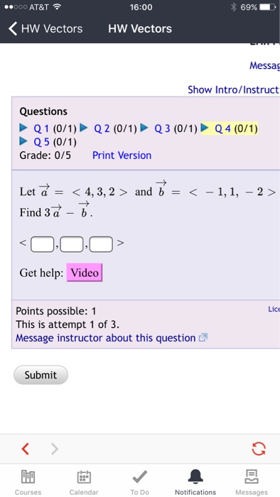 Solved Let A = And B = Find 3 A - | Chegg.com