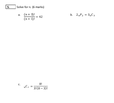 Solved 4 Simplify 1 Mark Each A N N 2 B N 1 Chegg Com