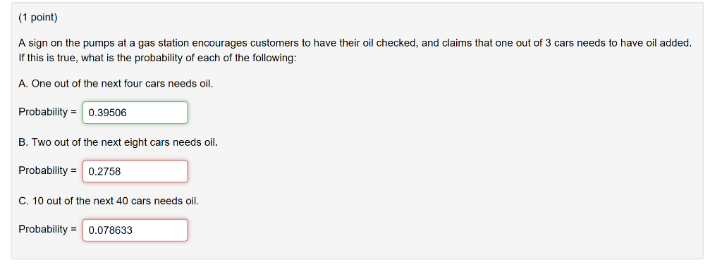 Solved I am not sure why I keep on getting the answer wrong | Chegg.com