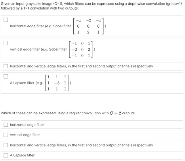 Solved What is the number of parameters of the following | Chegg.com