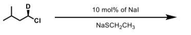 Solved Addition of a catalytic amount of sodium iodide to | Chegg.com