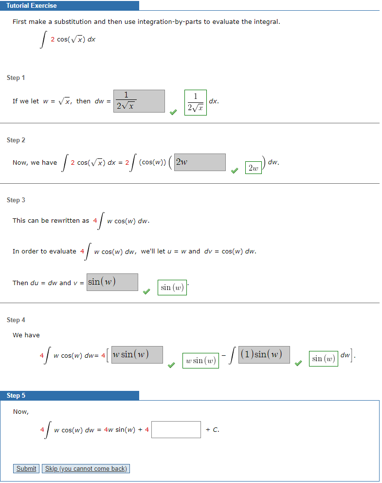 solved-tutorial-exercise-first-make-a-substitution-and-then-chegg