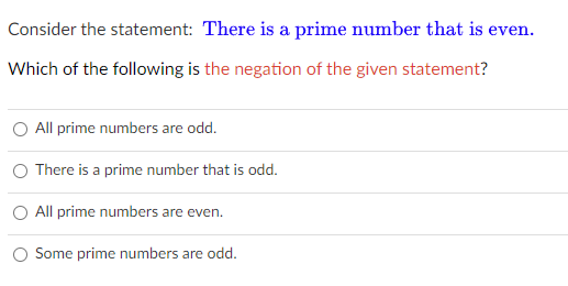 1 is not a prime number explain this statement