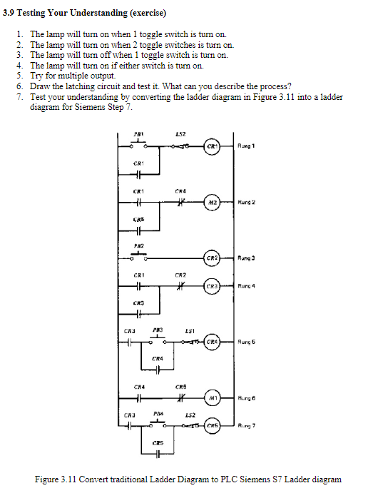 Solved 3.9 Testing Your Understanding (exercise) 1. The lamp | Chegg.com