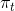 \pi_t