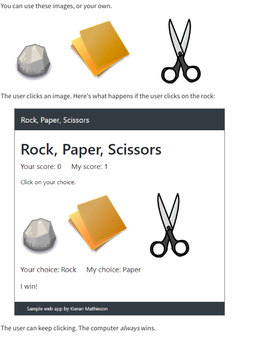 How to nearly always win at rock paper scissors