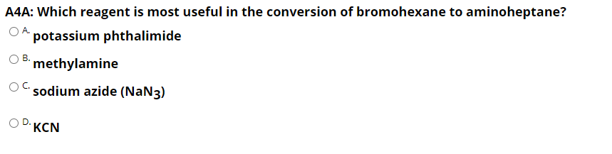 Solved F8A Which compound will NOT form a tertiary alcohol | Chegg.com