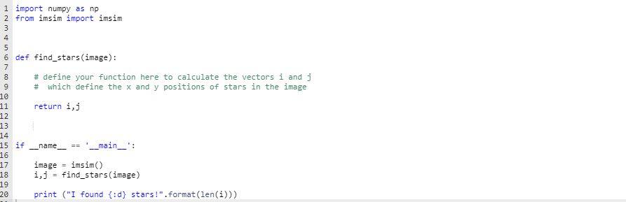 15.9 LAB*: Finding Stars in an Astronomical Image In | Chegg.com