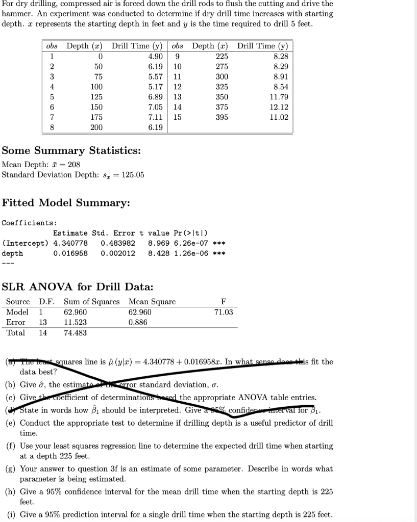 Solved For Dry Drilling Compressed Air Is Forced Down Th Chegg Com